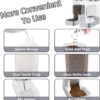 Gravity Pet Feeder and Water Dispenser Set - Image 3