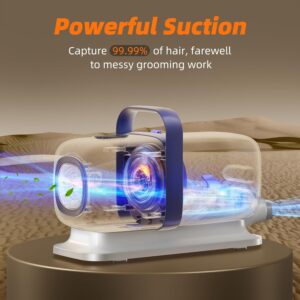 Dog Grooming Kit with Pet Grooming Vacuum