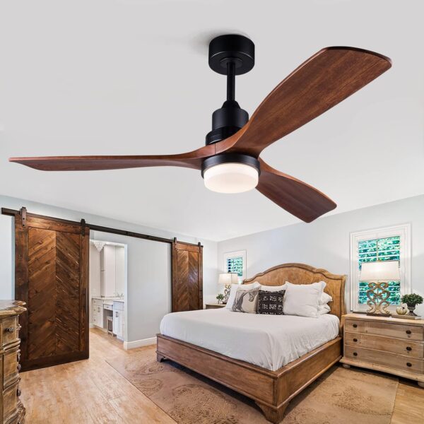 BOJUE 60 Inch Ceiling Fans with Lights and Remote Control