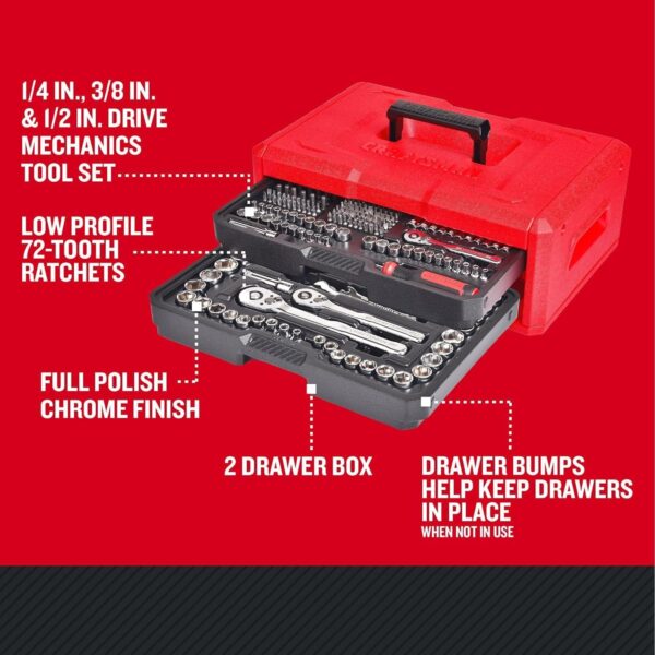 CRAFTSMAN Mechanics Tool Set, 256-Piece