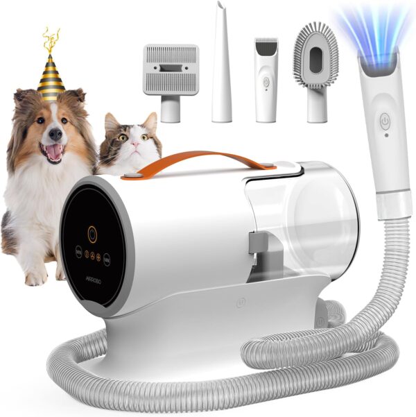 AIRROBO Dog Grooming Vacuum, Dog Grooming Kit