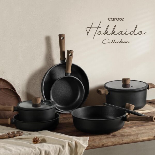 CAROTE Nonstick Pots and Pans,Cookware Set