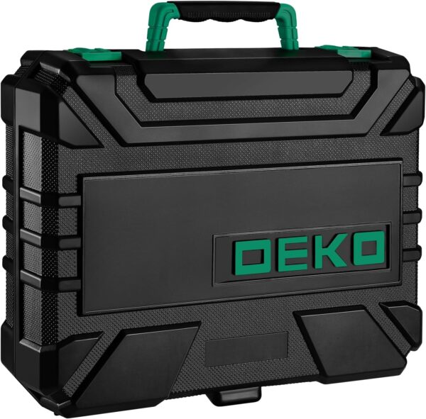DEKOPRO Drill Set: 8V Green Cordless Drill - Image 4