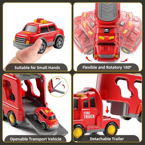 Construction Truck Toys Sets for 3 4 5 6 Years Old Boys - Image 3