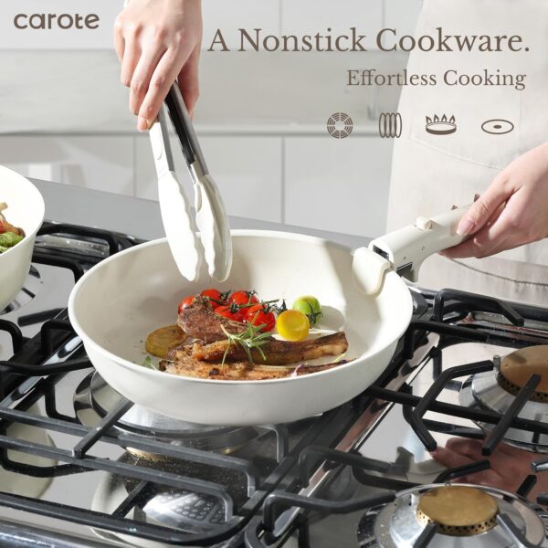 CAROTE 11pcs Pots and Pans Set, Nonstick - Image 2
